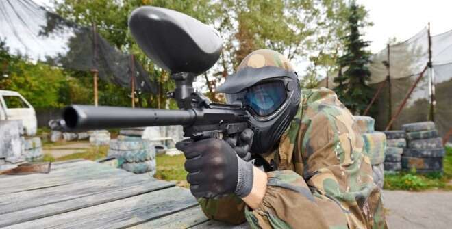 Paintballing